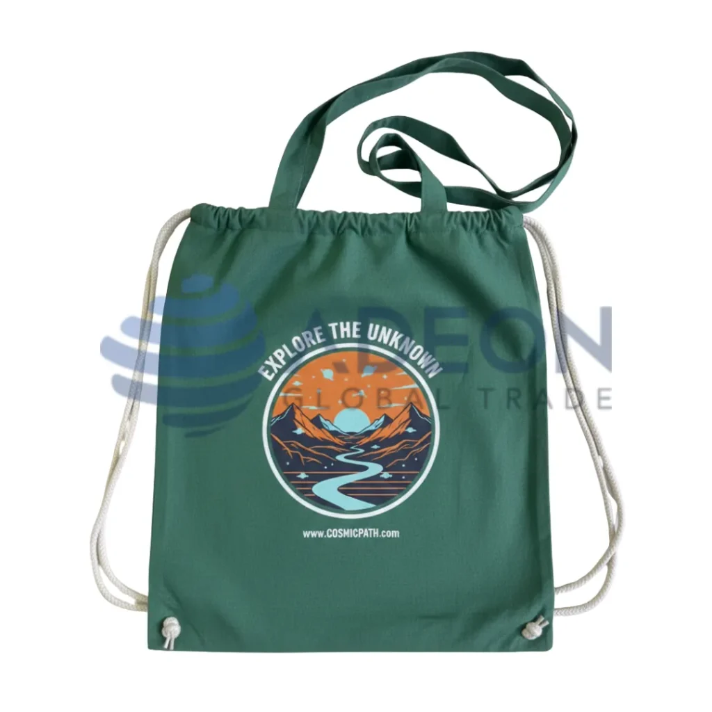 Drawstring Bag Sourcing from Pakistan | Adeon Global Trade Pakistan